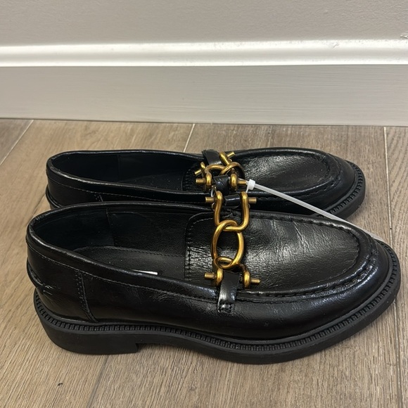 NEW! Steve Madden Black Leather Karmine Loafer - Size 6.5 - Picture 9 of 11